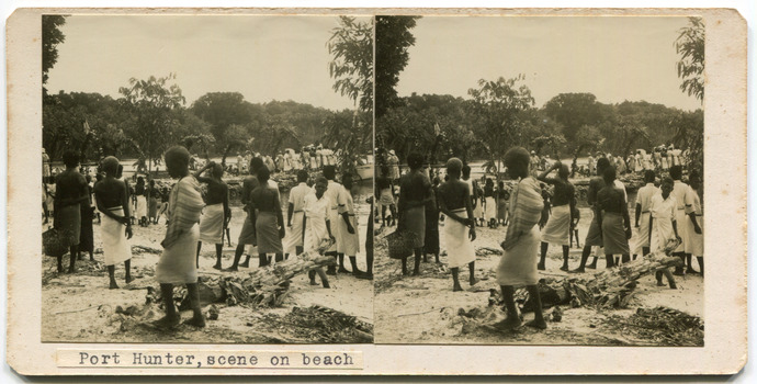 32	Port Hunter, scene on beach