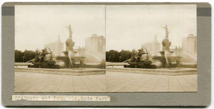 6	Statuary and Fountain, Hyde Park