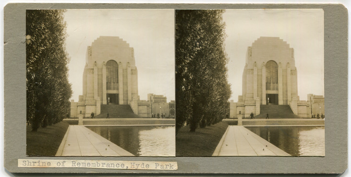 7	Shrine of Remembrance, Hyde Park, Sydney
