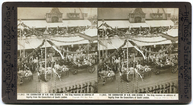 4	11,843	The Coronation of H.M. King George V. The King receives an address of loyalty from the Councillors of South London.