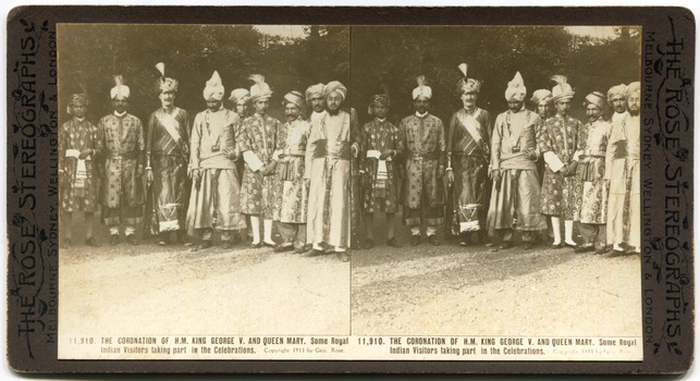 21	11,911	Coronation Festivities, Viscount Kitchener and the Duke of Connaught review the Indians at Hampton Court.