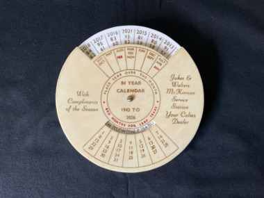 Circular Calendar - 84 years