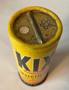 KIX Insecticide top of container.