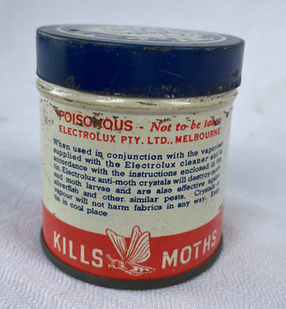 Electolux Anit-moth crystyals - instructions