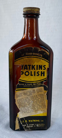 Watkins Polish bottle - with label
