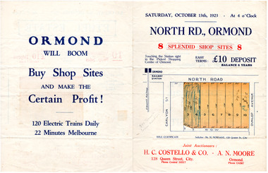 North Road, Ormond 8 shop sites