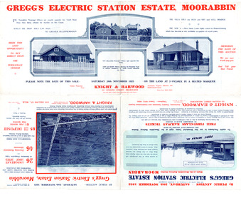 Gregg's Electric Station Estate, Moorabbin - side 1