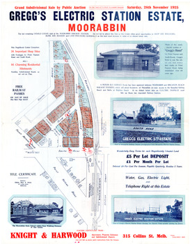 Gregg's Electric Station Estate, Moorabbin - side 2