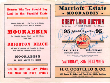 Marriott Estate, Moorabbin Side 1