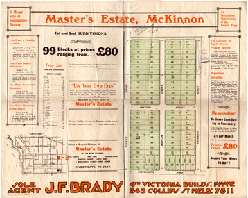 Master's Estate, McKinnon 99 Blocks for Sale