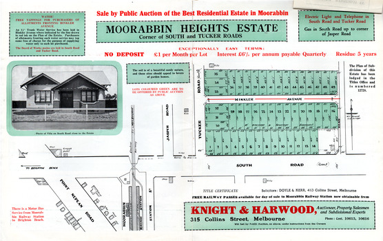 Moorabbin Heights Estate, Moorabbin Side 2