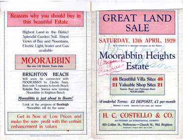 Moorabbin Heights Estate - Side 1