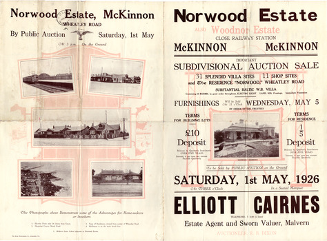 Norwood Estate, McKinnon also Woodnor Estate, McKinnon Side 1