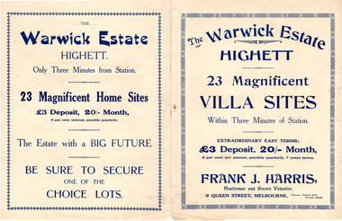 Warwick Estate Highett Side 1