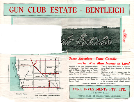 Gun Club Estate, Bentleigh Side 1