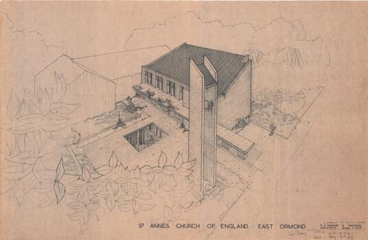 St Annes Church of England East Ormond - proposed plans for extension pg 2