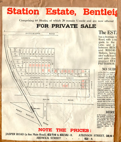 Station Estate, Bentleigh - for private sale