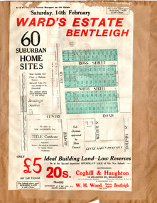 Ward's Estate, Bentleigh flyer.