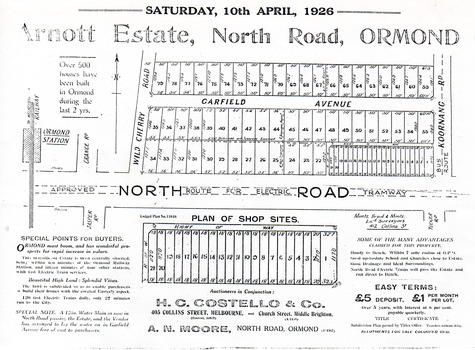 Arnott Estate, North Road, Ormond.