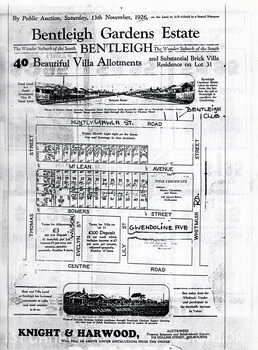 Bentleigh Gardens Estate, Bentleigh