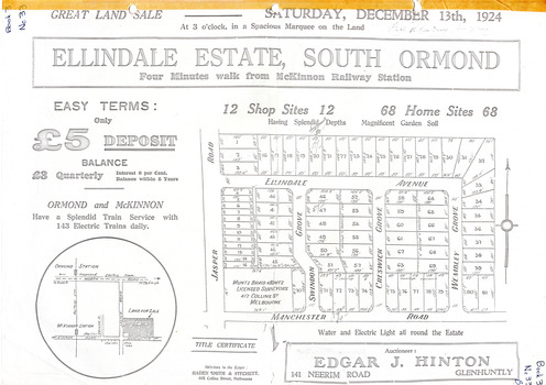 Ellindale Estate, South Ormond1