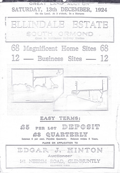 Ellindale Estate, South Ormond 2