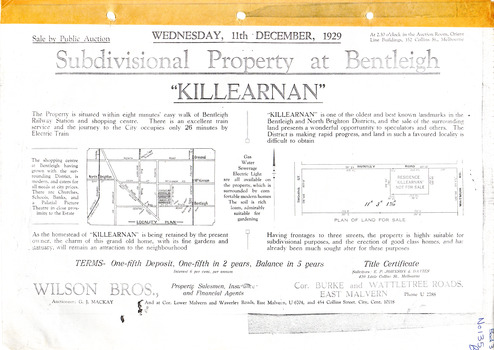 "Killearnan" Estate, Bentleigh image 1
