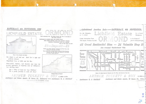 Lichfield Estate, Ormond - no 1.