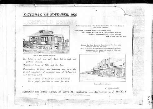 Lichfield Estate, Ormond - no 3.