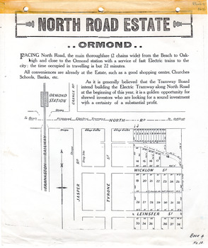 North Road Estate, Ormond.