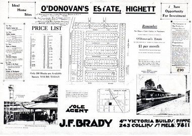 O'Donovan's Estate, Highett