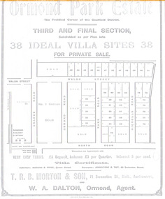 Ormond Park Estate, Ormond - third and final section