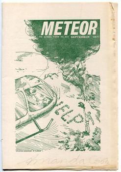 Meteor - The School Paper No 825 September 1971