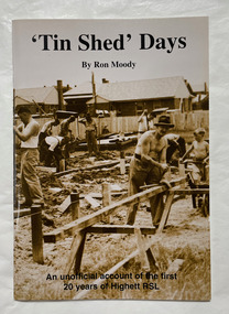 Book, Moody, Ron, 'Tin shed' days, 1997