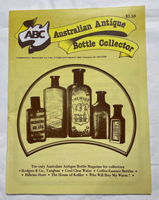 Australian Antique Bottle Collector