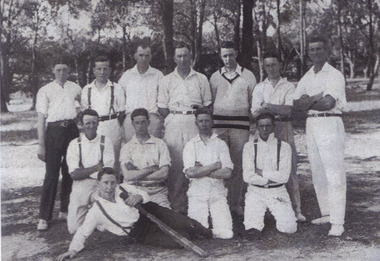 Blackburn Cricket Club team from 1920s, Blackburn Cricket Club team 1920s