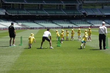 Milo Cricket Session at MCG Chirstmas Eve 2010