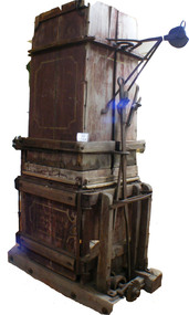 Wool Press, Womersley Wool Press, Late 19th century
