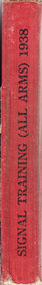 Book, Signal Training (All Arms) 1938, Early 20th Century