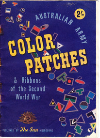 Book, Laurence Kay, Australian Army Colour Patches, Mid 20th Century