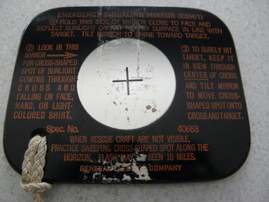 Emergency Signaling Mirror (ESM/1), Mid 20th Century