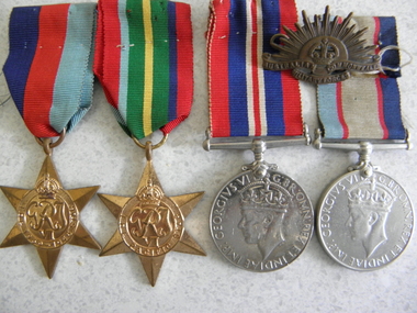 Medals VX44919 Pte A N Haines, Mid 20th Century