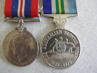 Medals - VX 95216 L W T McAsey, Mid 20th Century