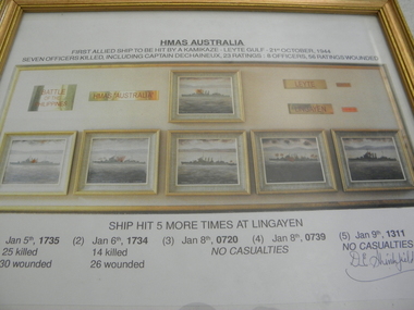 Photograph - HMAS Australia, No makers listed, Late 20th Century