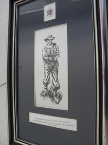 Plaque, The RSL 70th Anniversary Plaque, 1986