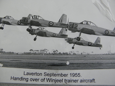 Photograph - Winjeel Trainer Aircraft, 1955