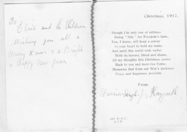 Christmas Card, 1917