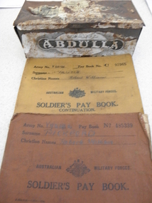 Pay Books R W Pickford, 1941