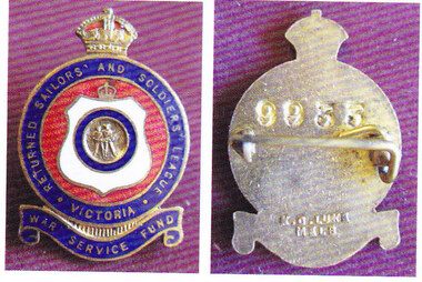 RSSL Badge circa 1940s, 1940s