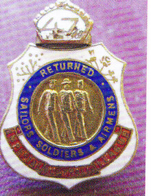 Badge - RSS&AILA, Circa 1940